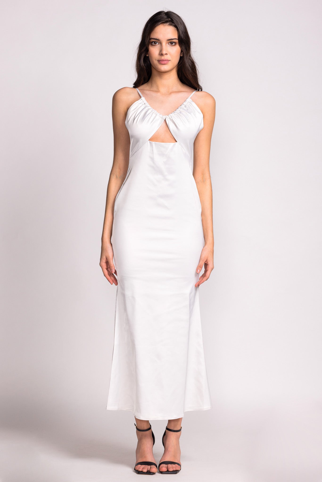 Amber Dress - White