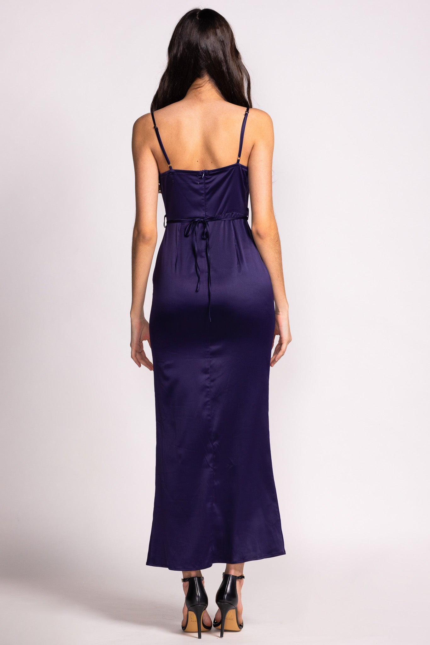 Candice Dress  Purple